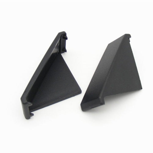 A quiet corner 40х80 мм Black polyamide